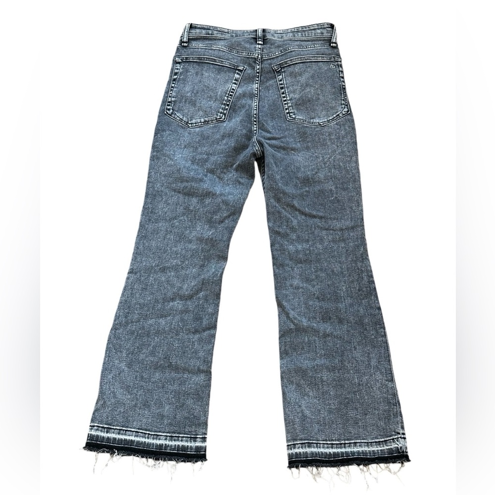 Rag & Bone The Casey Ankle High Rise Flare Jeans Size 29 
Harley Gray Wash - Picture 9 of 9